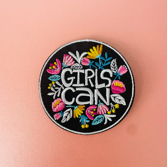 Girls Can Clothing Patch | 7.5cm large 
