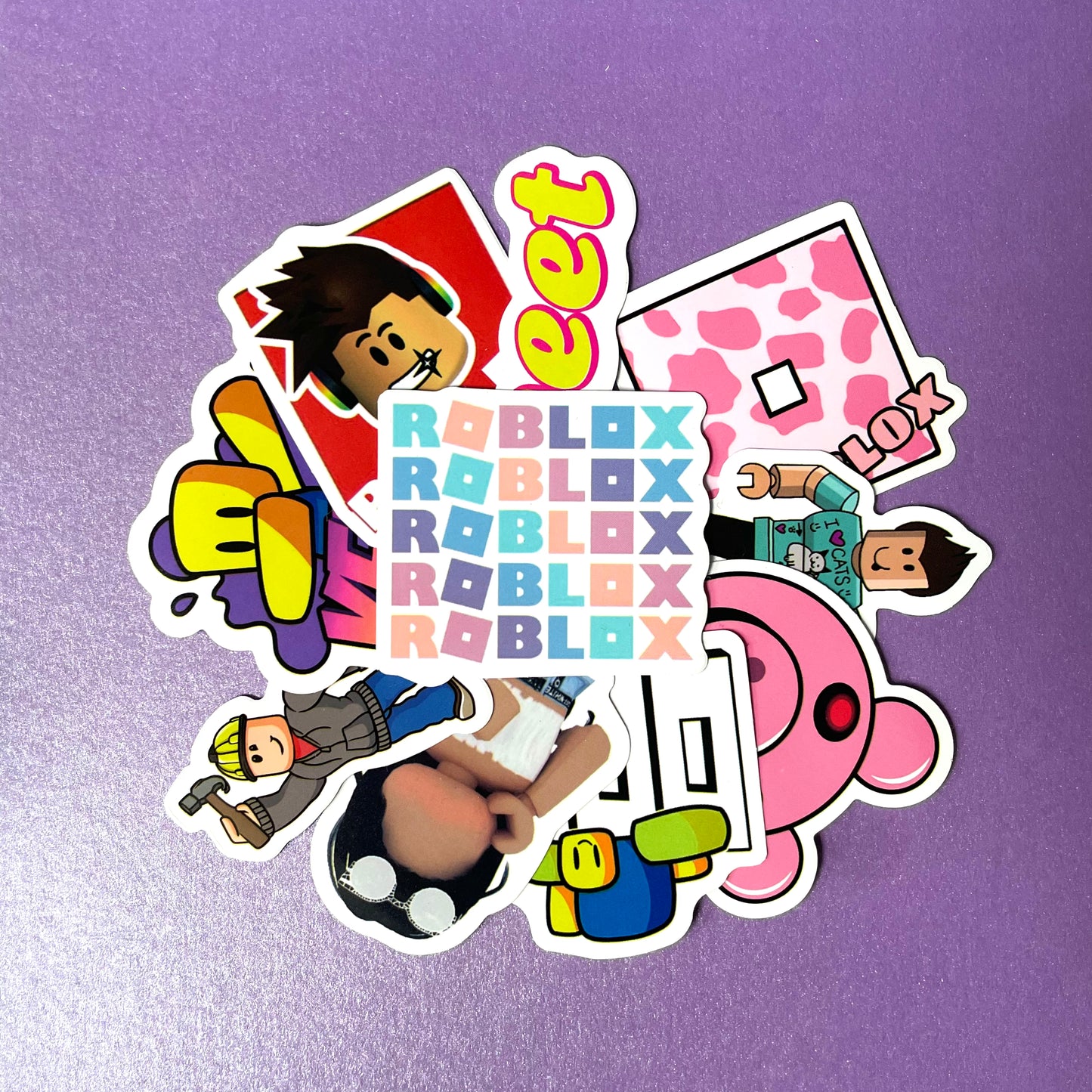 Kid "Blox" Game| Sticker Bundle (15pcs x random selection)
